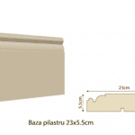 Bază Pilastru 23cm
